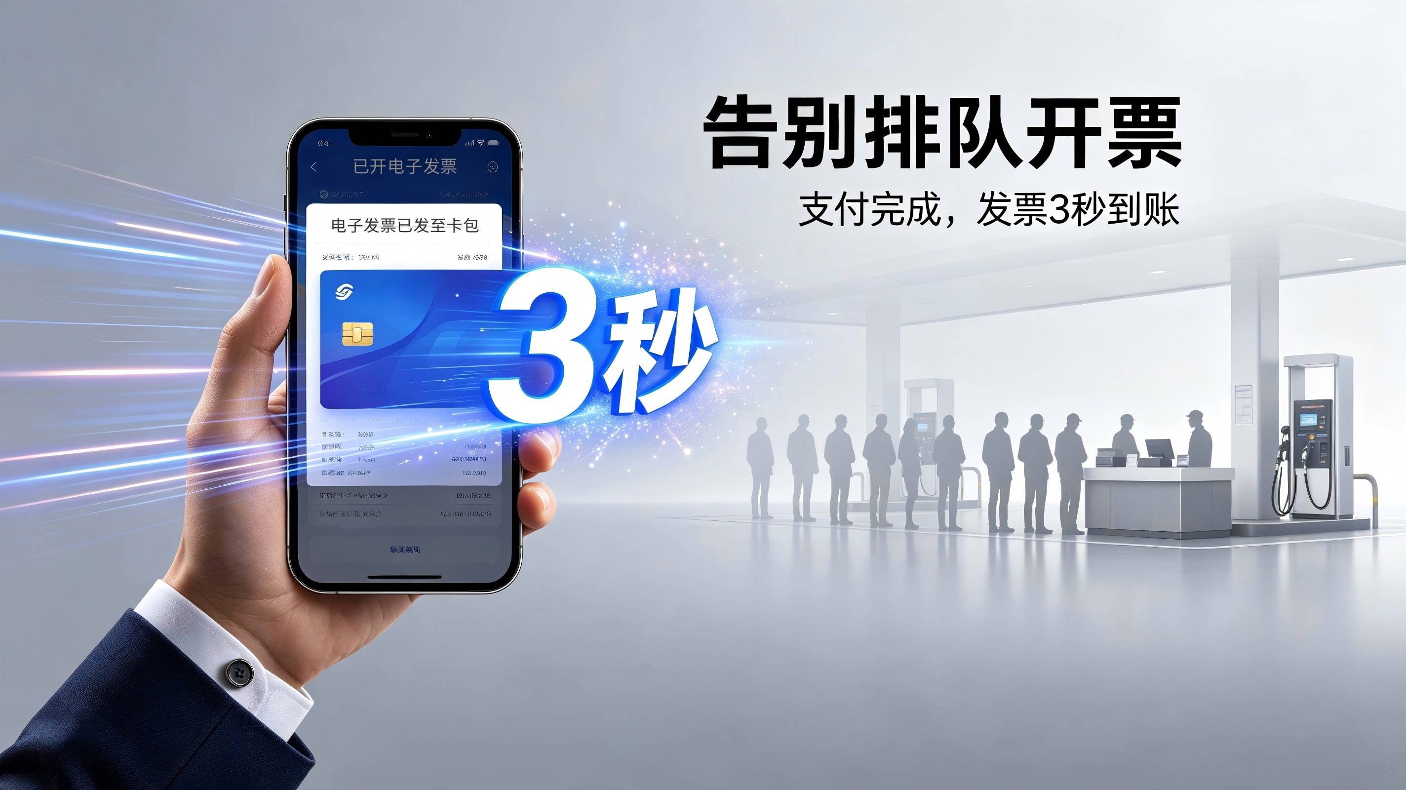交易即开票时代来了！智强金融依托店来宝系统打造智慧加油站新标杆