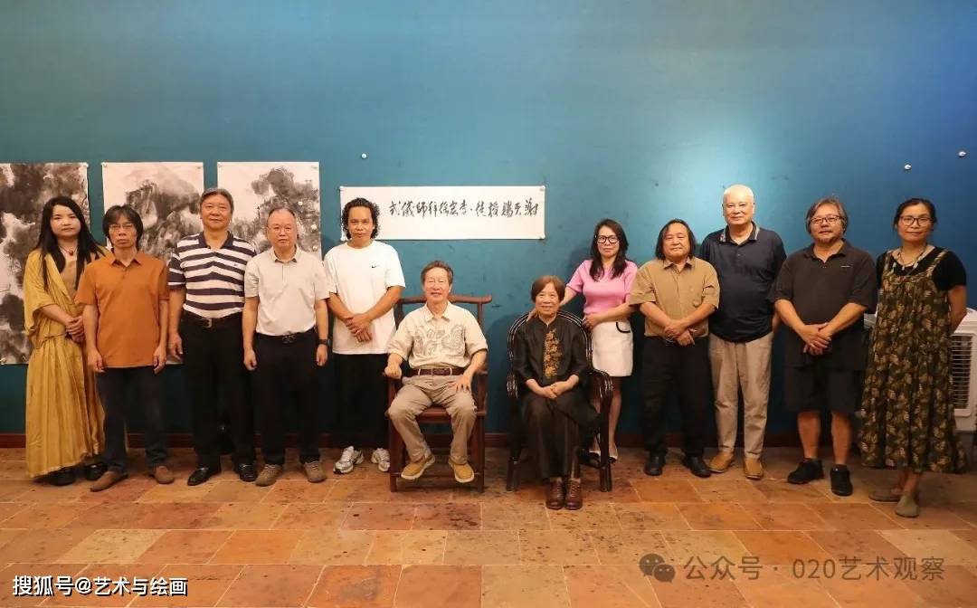 著名画家谢天赐收徒暨画家李宏徐拜师仪式在松竹斋举行