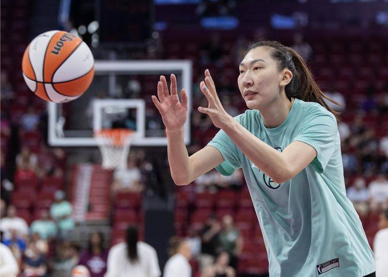 韩旭7分5篮板2抢断 纽约自由人不敌印第安纳狂热
