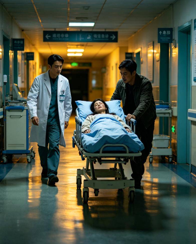 原创            谎称出差的妻子被情人送到我们医院，妻子和我四目相对时，她慌了