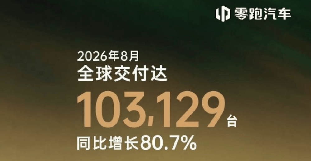 比亚迪零跑8月杀疯了！理想单月多卖7000辆新车，4家新势力走跌