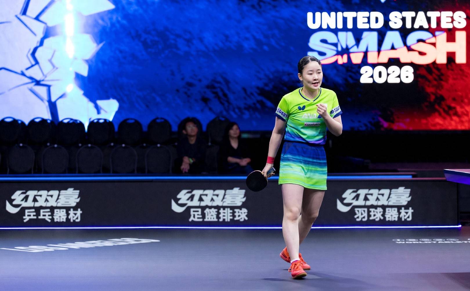 王曼昱4比1击败张本美和，决赛对战佐藤瞳，进行攻削大战