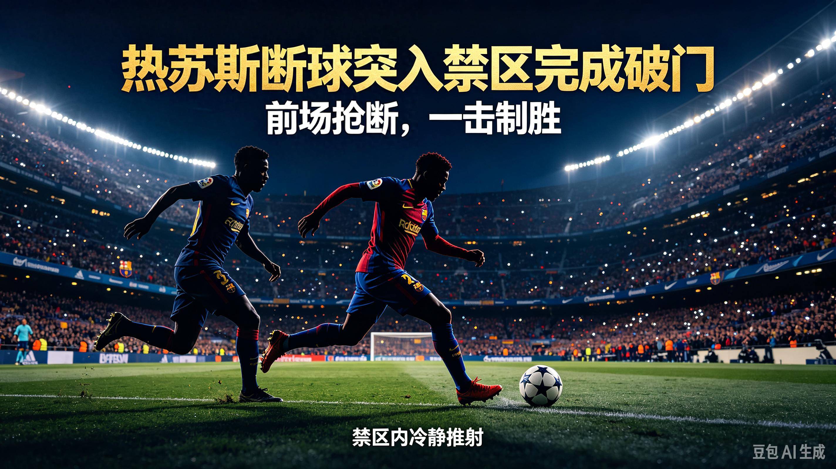 10月12日：抢断后一击制胜！热苏斯断球突入禁区完成破门，巴萨扩大领先优势