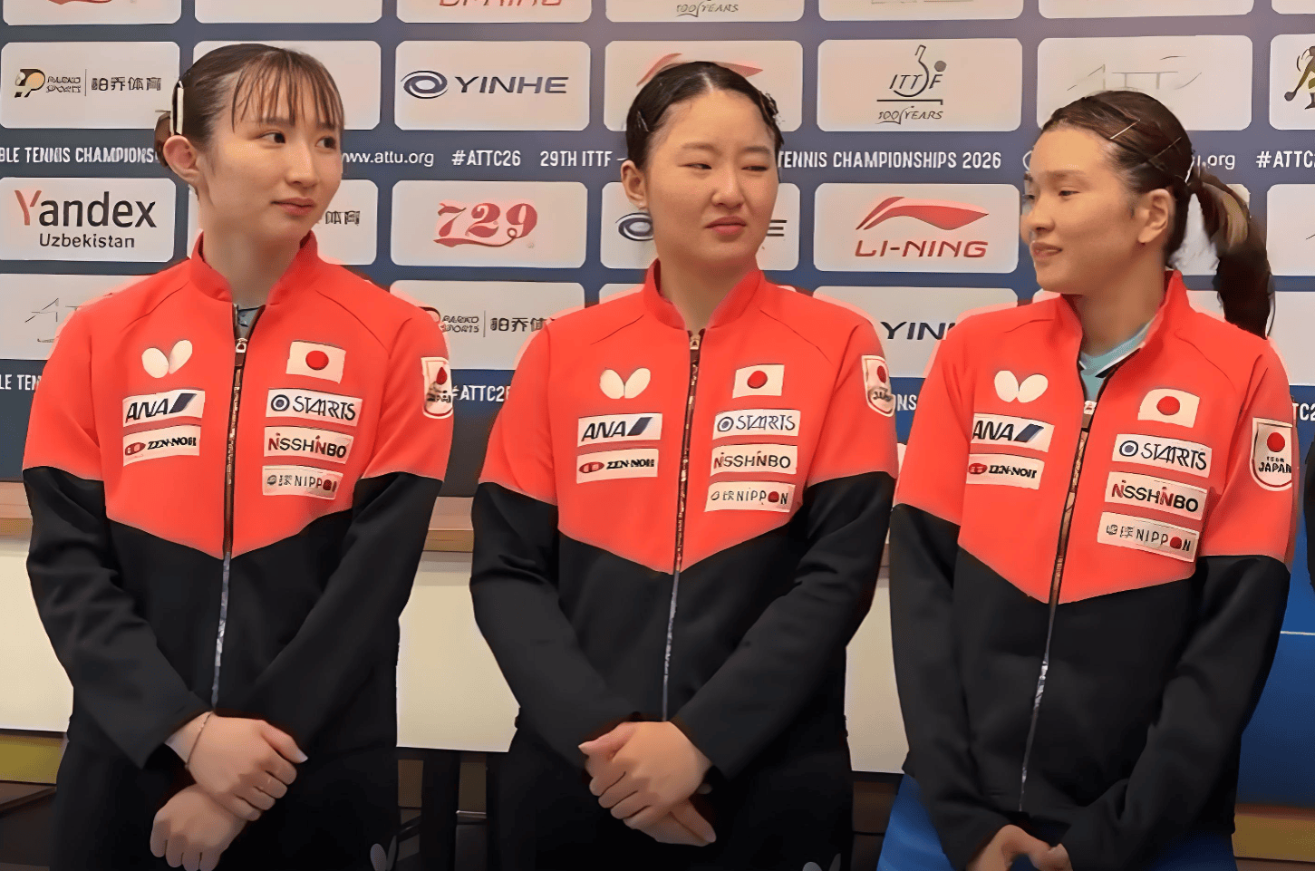 战胜国乒女团夺冠！桥本直言弥补遗憾，张本连说感谢，早田透露不甘心