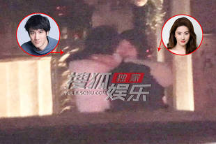 刘亦菲王力宏吃火锅 分别时深深拥抱道别