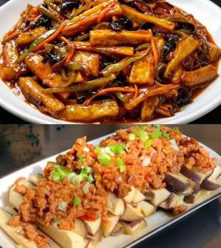 茄子别只会红烧！这2道家常做法，软烂入味巨下饭，全家老少都爱吃