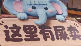 西双版纳一景区用大象粪便做文创产品