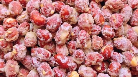 冬日限定甜蜜！这盘花生会下糖霜雪啦