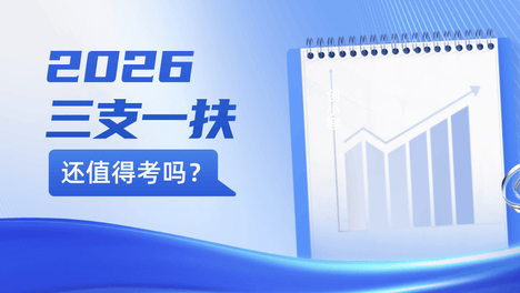 2026贵州三支一扶计划公告发布！2026三支一扶还值得报考吗？