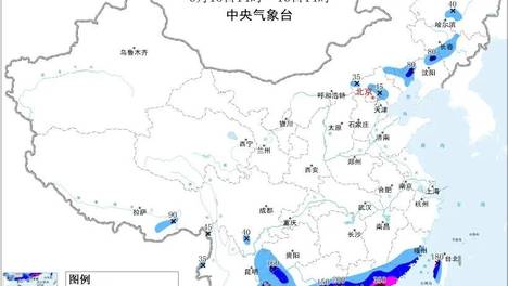 新一轮强降雨预警：12省大到暴雨大暴雨，7号台风酝酿时间路径变