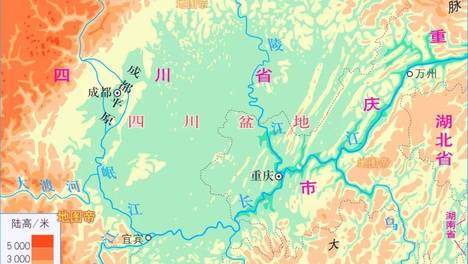 四川盆地，出现过哪些割据势力？