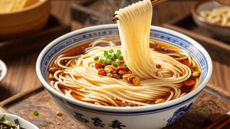 担担面：山西特色面食，麻辣鲜香，川味与晋味的融合