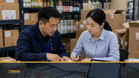 总部、门店、仓库与供应商的订单协作
