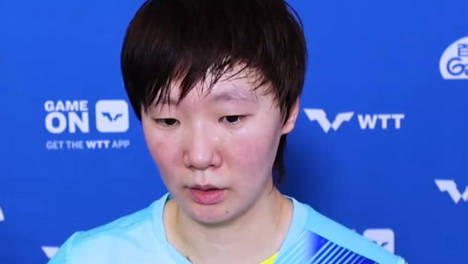 王曼昱3-0击败覃予萱！赞美对手特点，展望下轮面对挑战