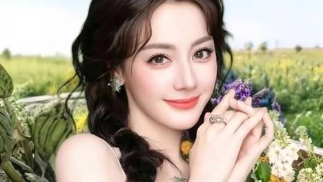 迪丽热巴最新广告镜头里超靓！新疆第一女星美出新高度