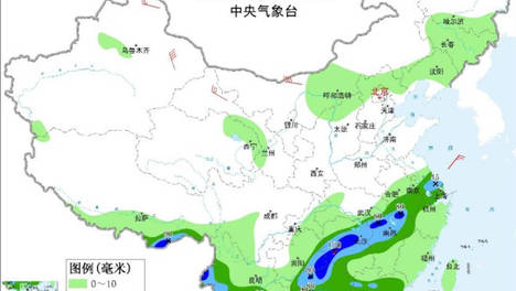 全国强降雨分散18日起雨带明显南压 南方高温将短暂减弱