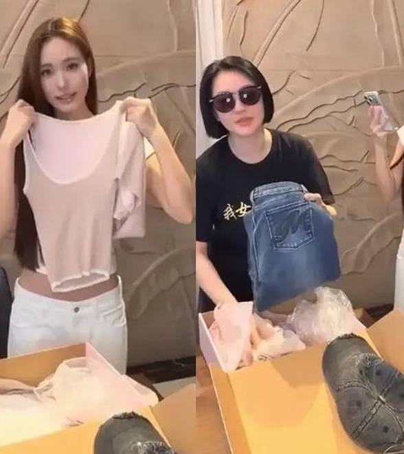 小S与二女儿Lily同框出镜！戴墨镜酷范儿十足