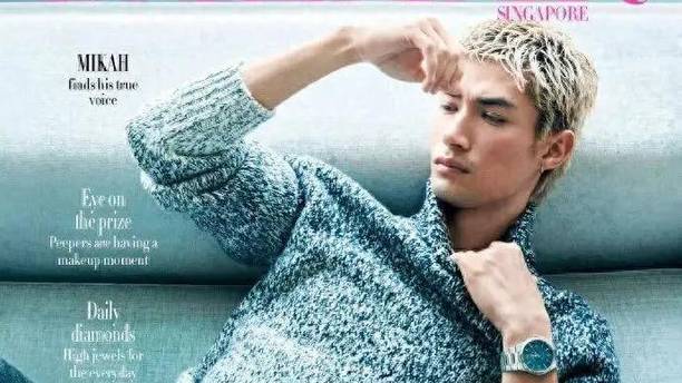 米卡芭莎金九：敢穿裙子走秀的人，九张图五张在解扣子
