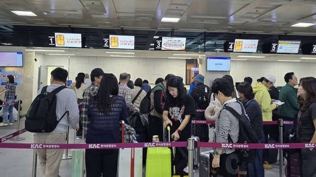祥鹏航空昆明至韩国大邱航线首航，中韩多城游添新选择