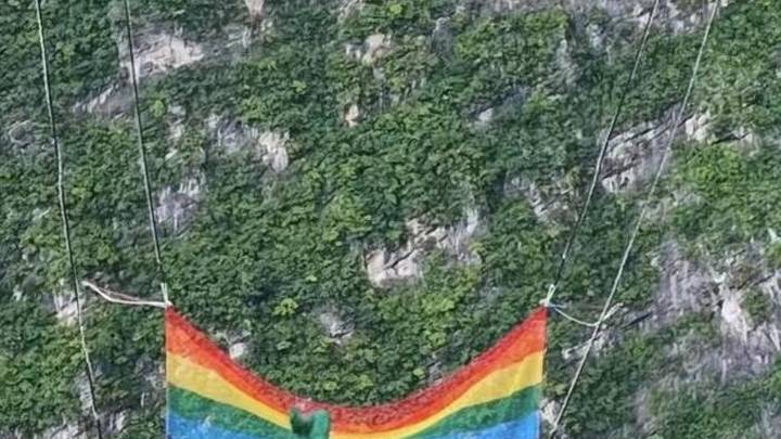 贵州花江峡谷大桥无绳蹦极原定23日开放，你会去体验吗？