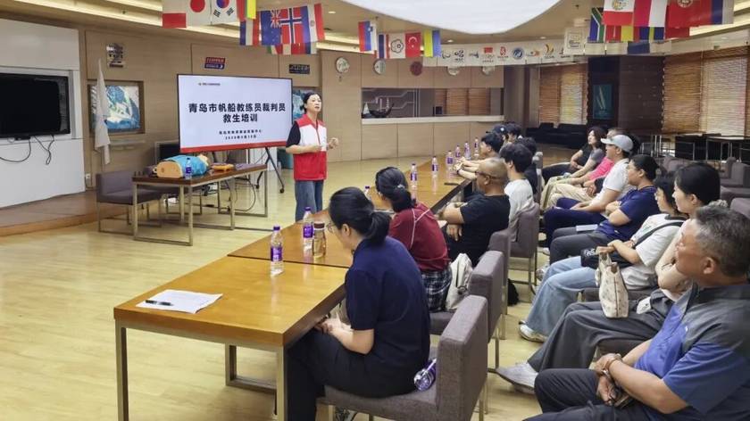 筑牢海上安全防线！2026年青岛市帆船教练员裁判员救生培训班圆满落幕