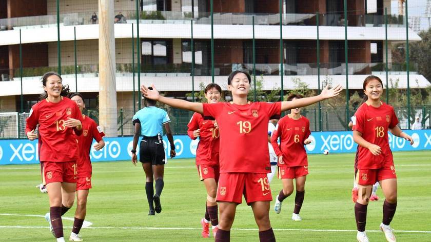 U17女足世界杯 中国队7-0萨摩亚小组提前出线