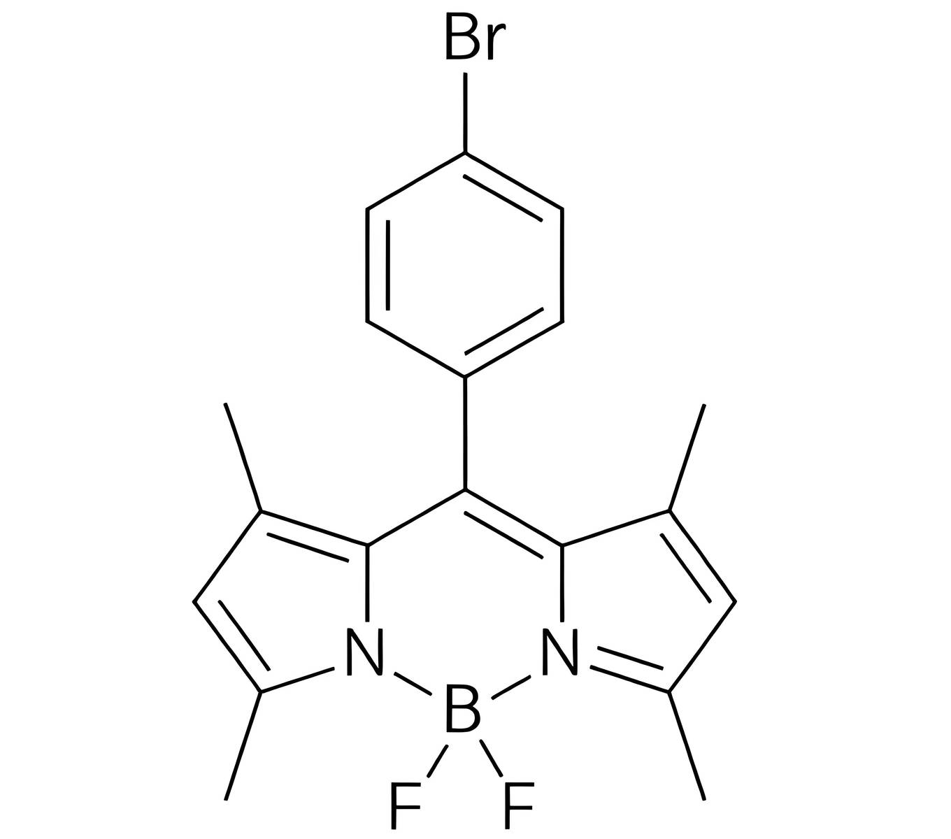 850534-66-6，8-(4-bromophenyl)-1,3,5,7-tetramethyl-BODIPY可用于检测生物分子或生理过程