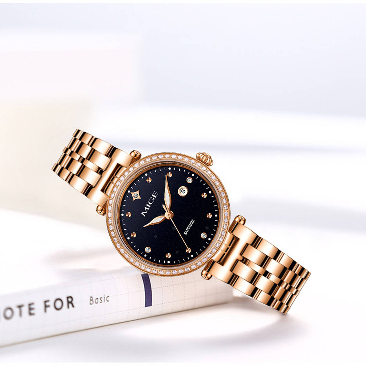 米格手表女士石英女表送老婆女朋友闺蜜生日礼物