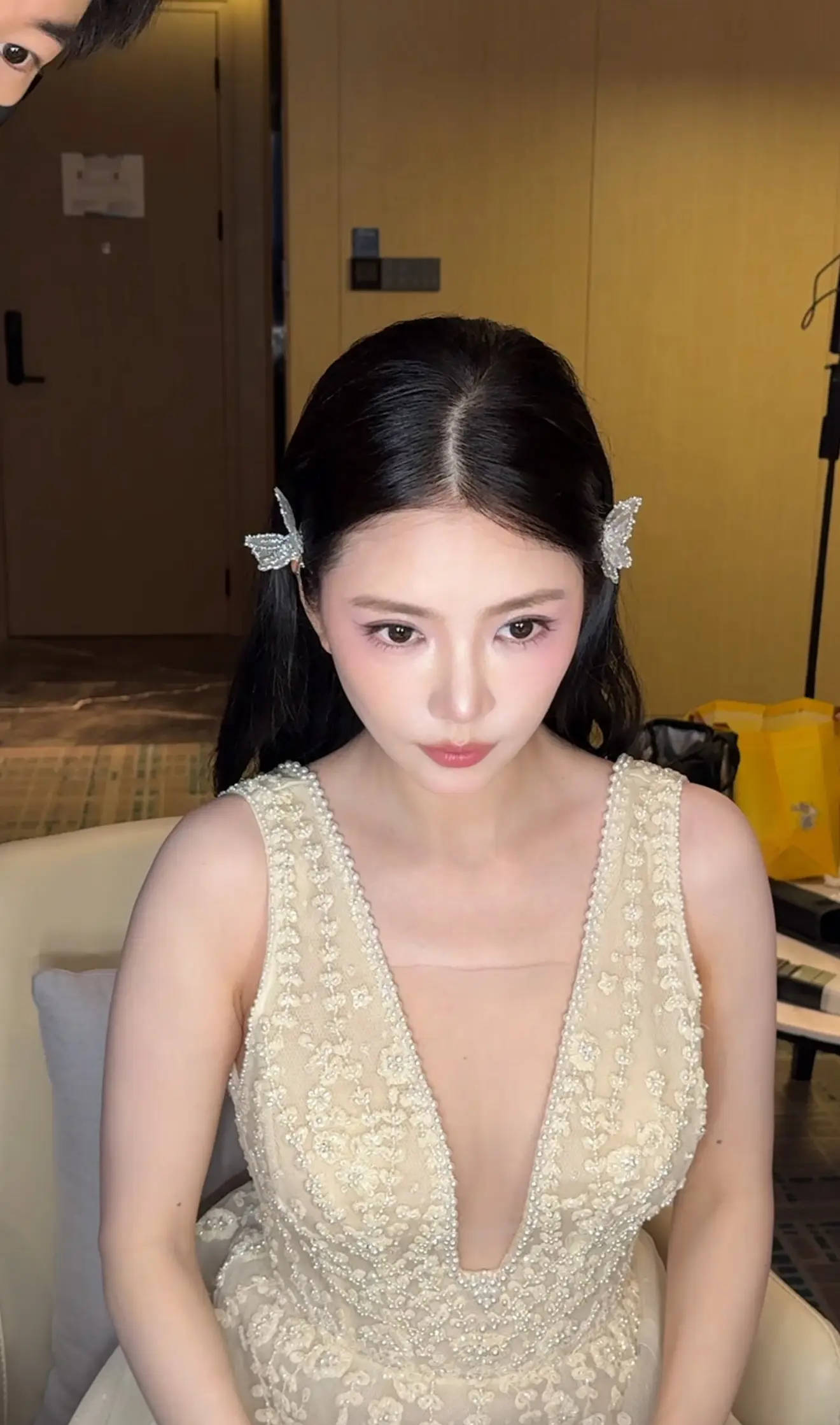 王灿晒近照庆祝自己增肥15斤 称自己肉嘟嘟很可爱