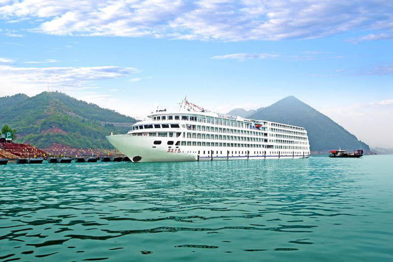 长江三峡游轮旅游 重庆宜昌出发 三峡游轮总统七八号豪华邮轮