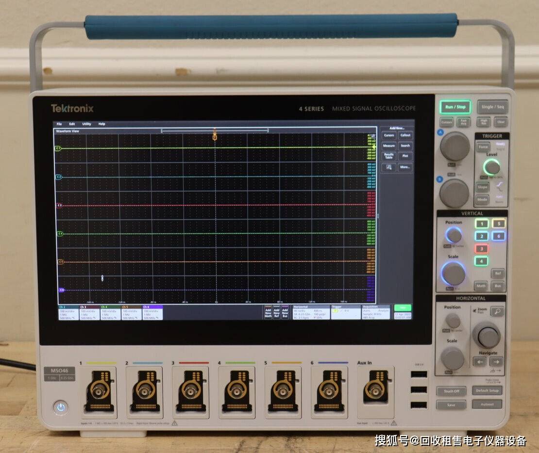 泰克mso46混合信号示波器tektronix_波形_触发_通道