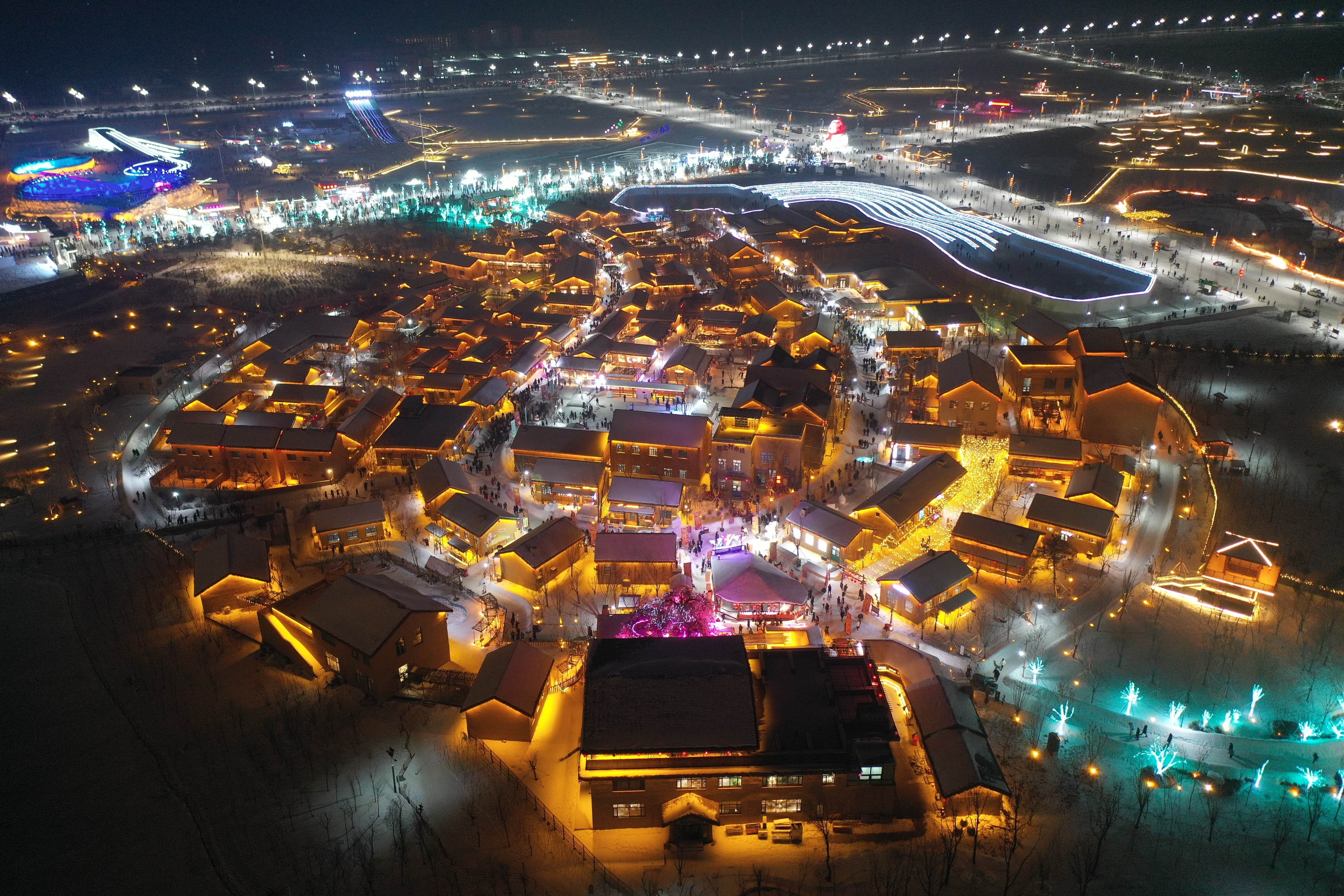 梅河口雪景图片图片