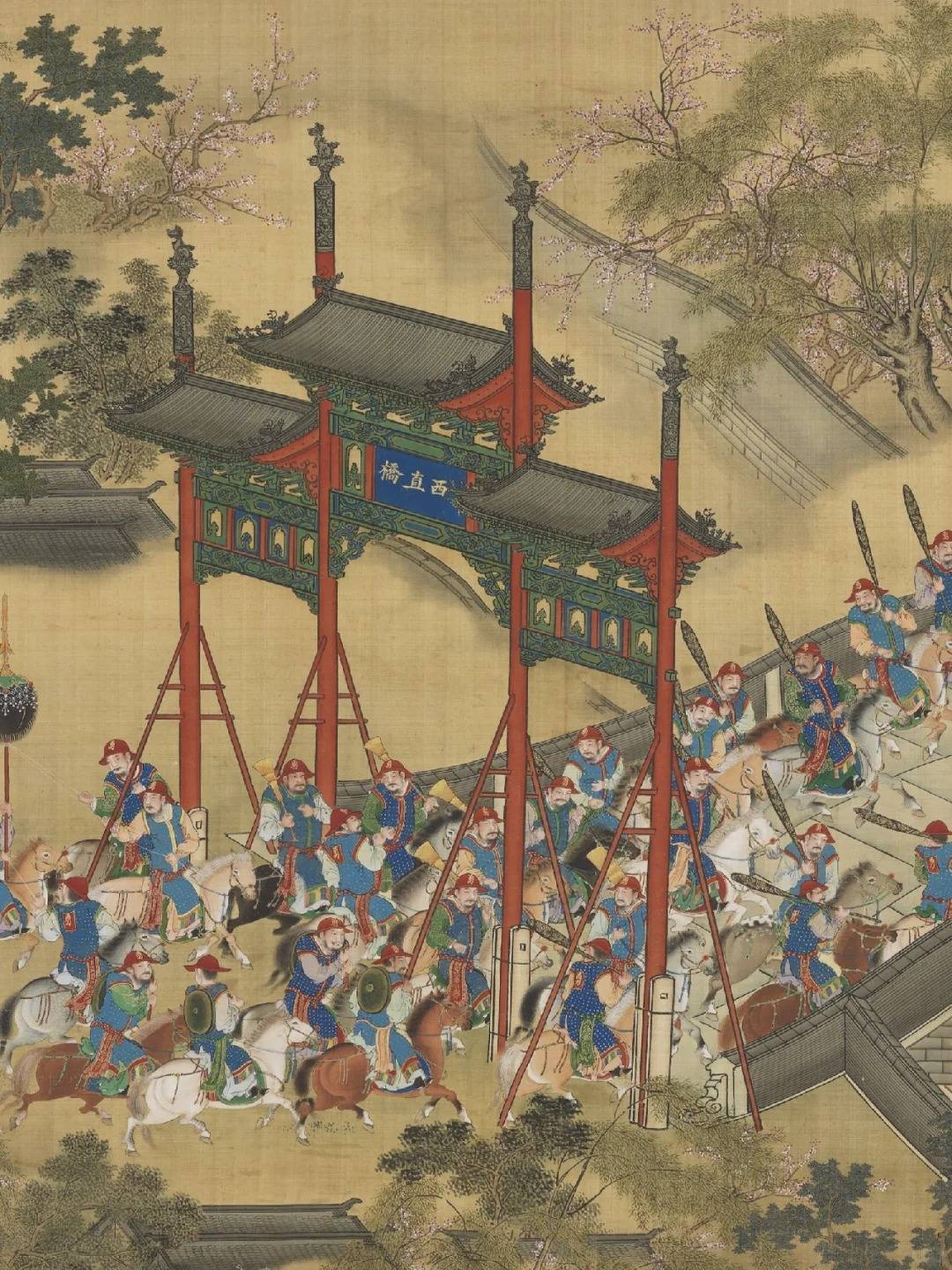 放大10倍看皇家出游的排场丨《出警入跸图》