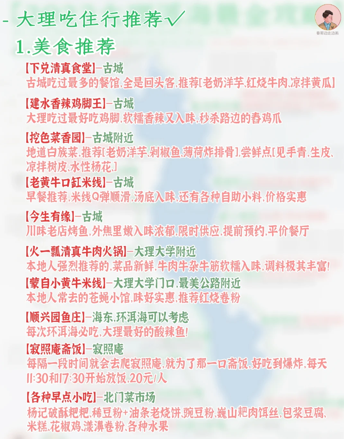 这才是大理的正确打开方式️保姆级攻略收好!-搜狐大视野-搜狐新闻