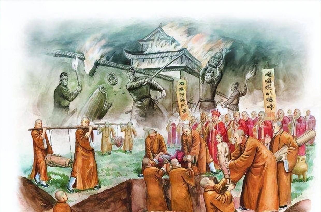 唐武宗灭佛背后真正的原因,不仅仅是因为道士蛊惑_佛教_国家_时期