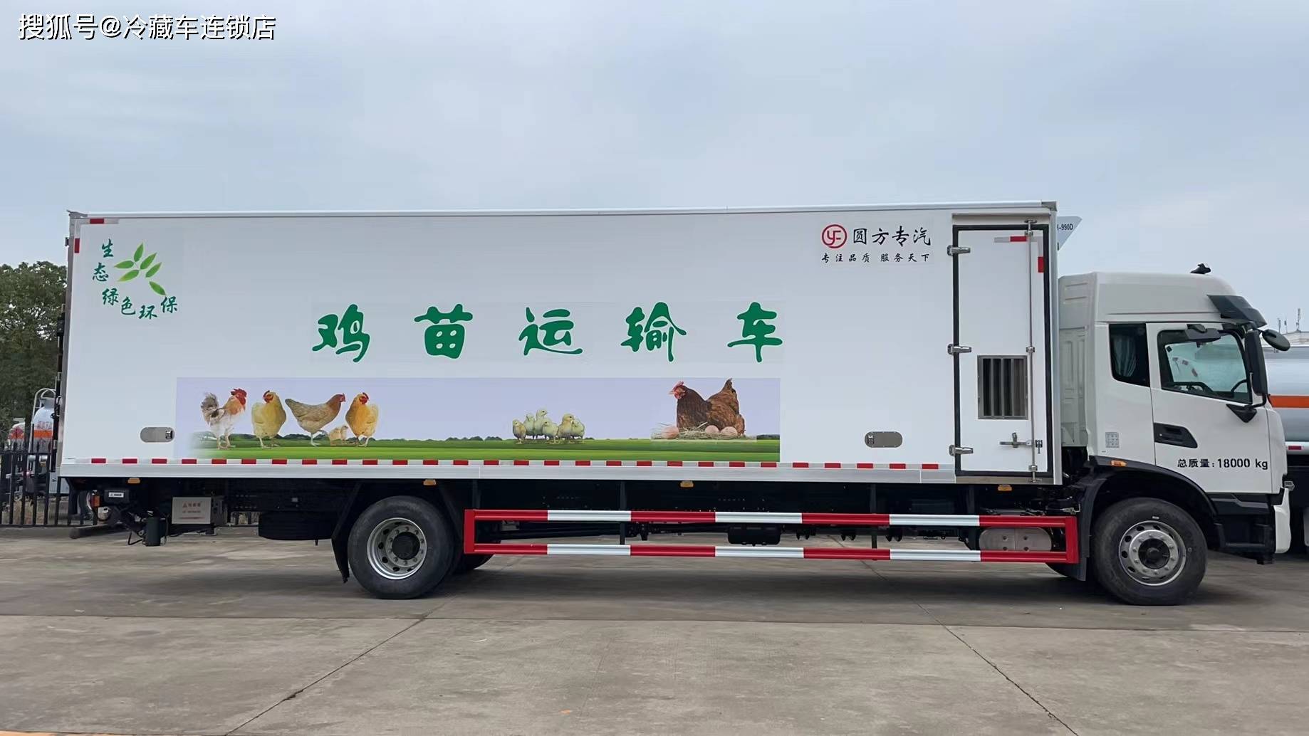 最新式鸡苗运输车6米2图片