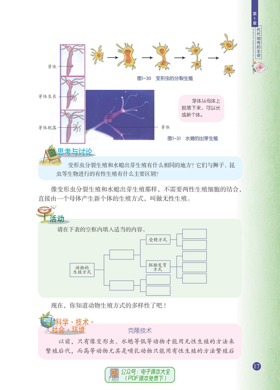 浙教版浙江版初中七年级下册科学电子课本pdf高清版教科书电子版2024