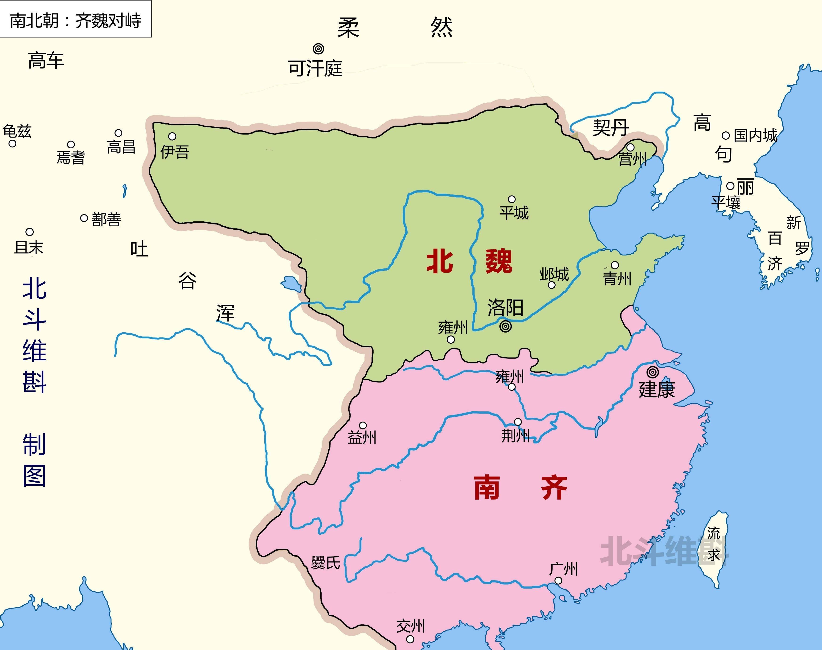 南方人为什么打不过北方人?一部南北朝的历史竟然是这么回事