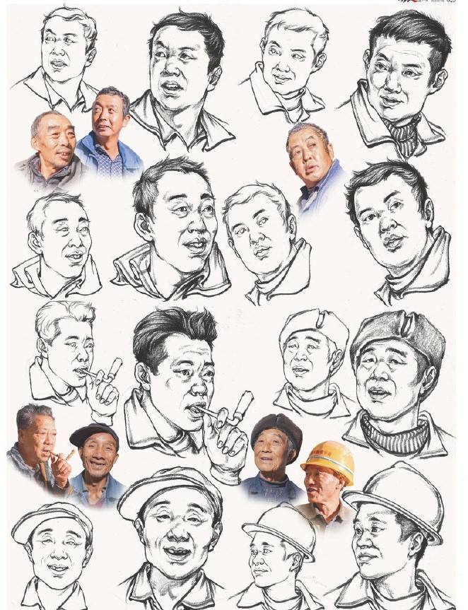 美术高考人物速写头部练习_变化_形体_细节