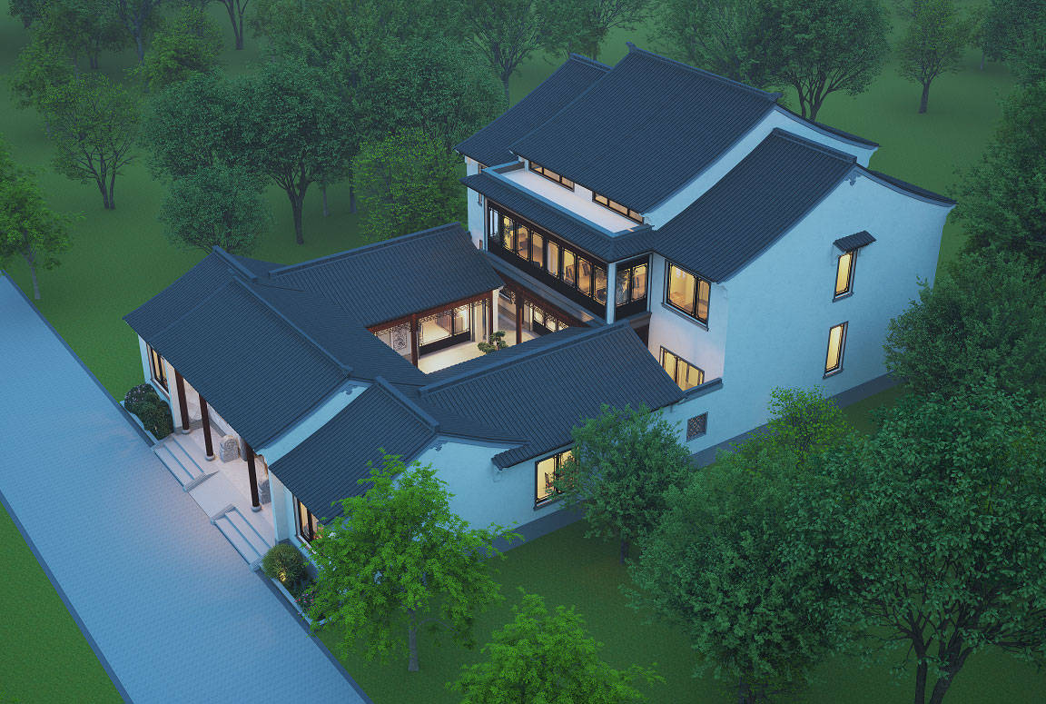 苏式合院设计:传统与现代的交融之美_建筑_生活_文化