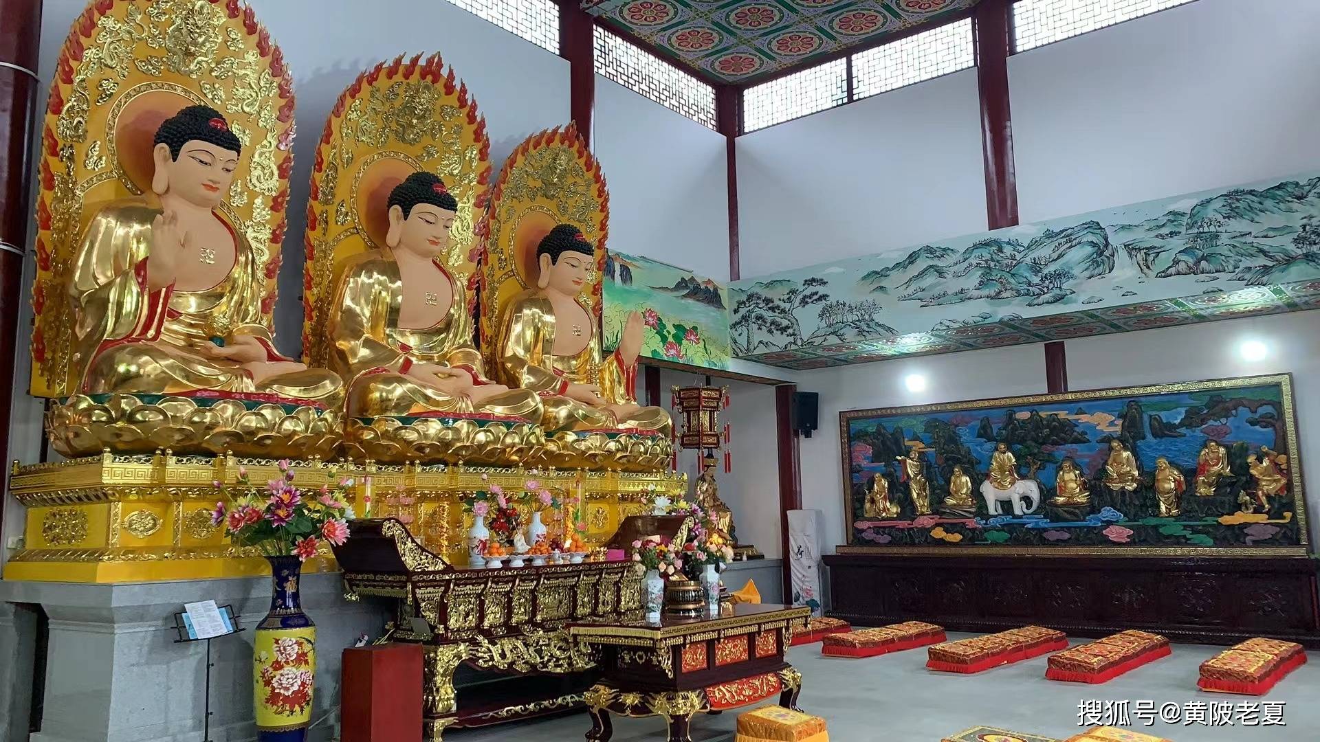 [黄陂老夏发起第十三尊】供养浠水大觉寺十八罗汉佛像_寺庙_资金_居士