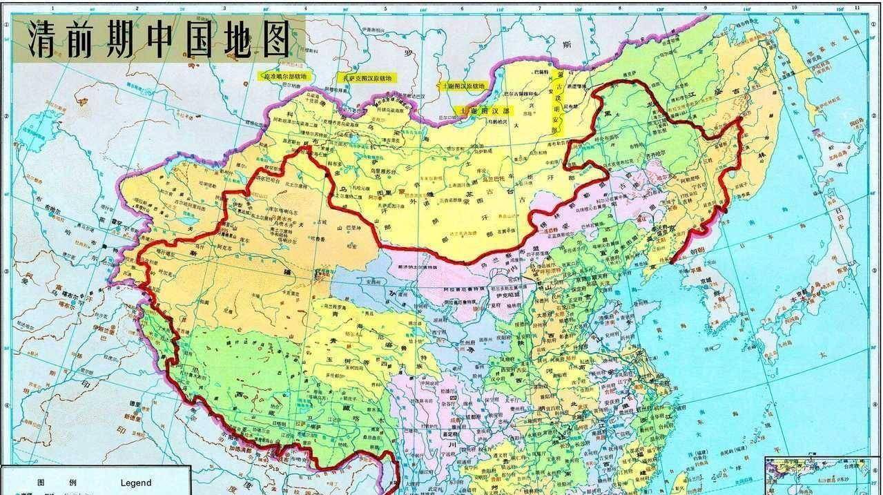 理想中华帝国版图图片