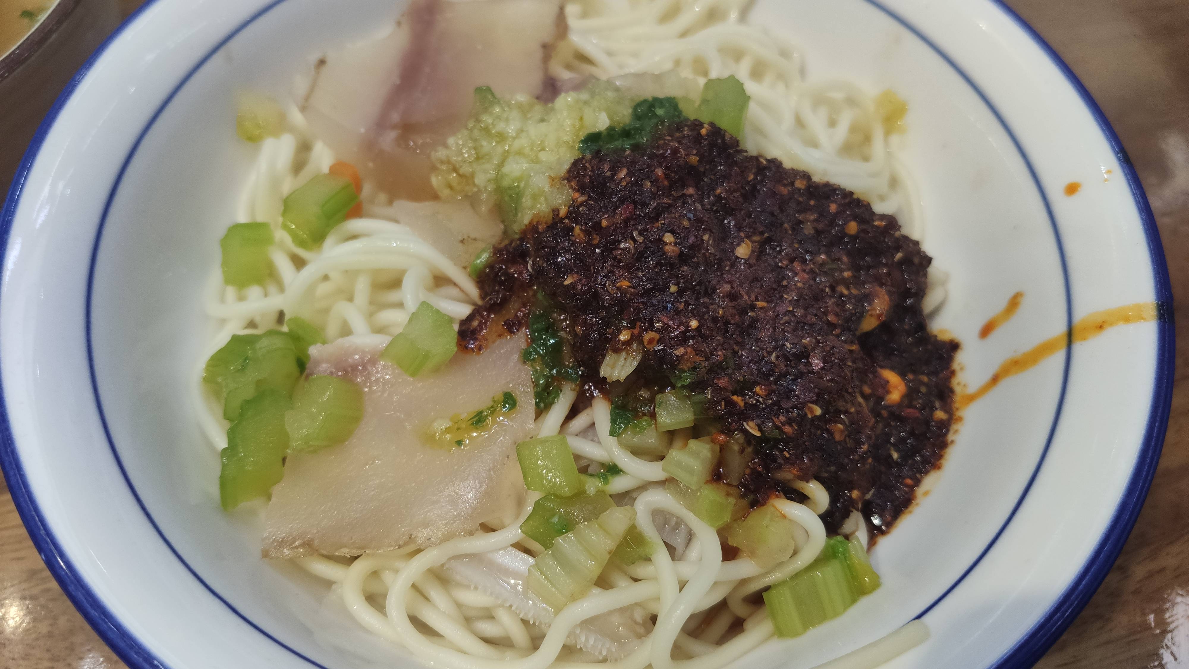 西宁 清真高尔力羊肠面_感觉_土豆泥_口感