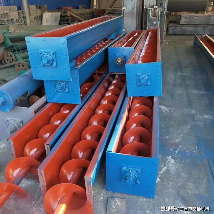 水平螺旋上料机 多轴碳钢管输送机 水泥浆u型绞龙提升机_整机_适应性