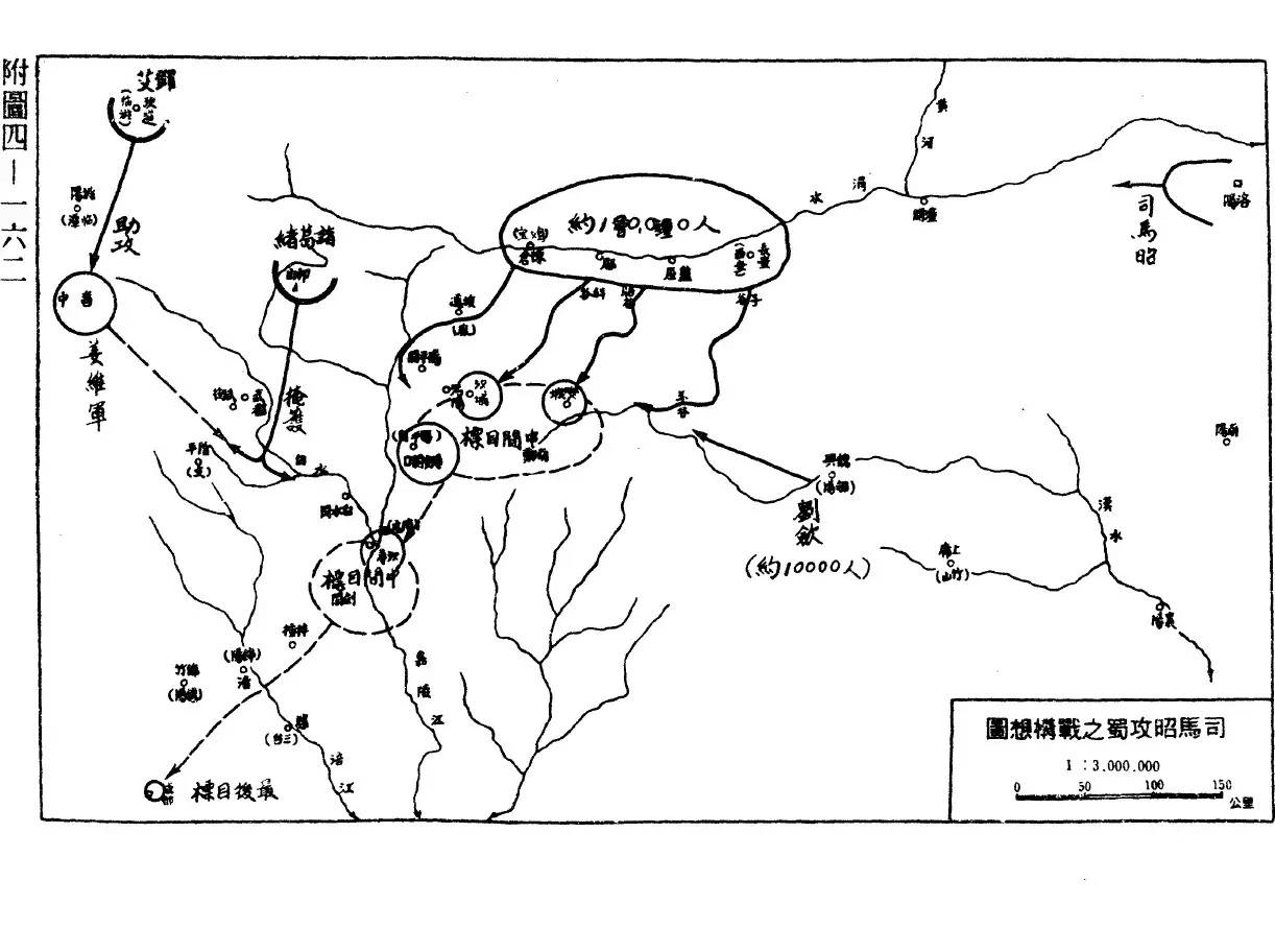 夷陵之战思维导图图片