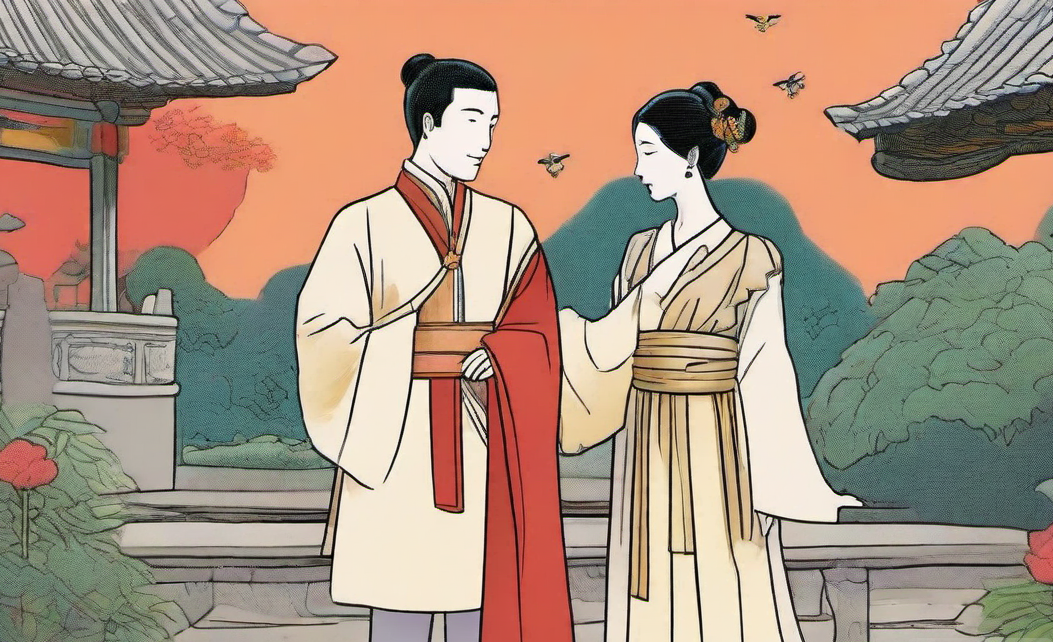 从《关雎》看古代爱情:淑女与君子的浪漫邂逅,今朝情感的共鸣_诗歌_文