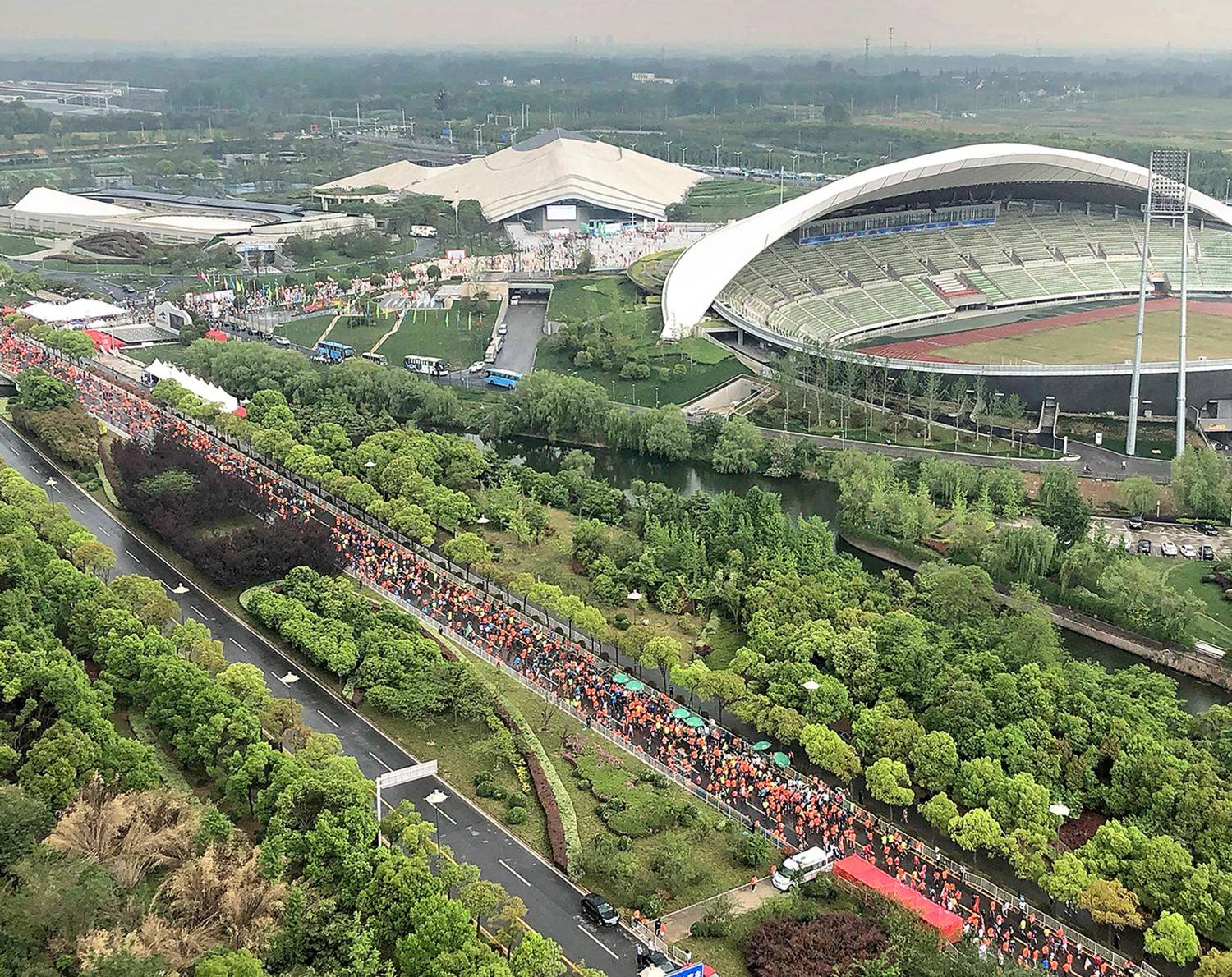 直面内卷,扬州半马连"永久性起点"都变了_赛事_马赛_规模