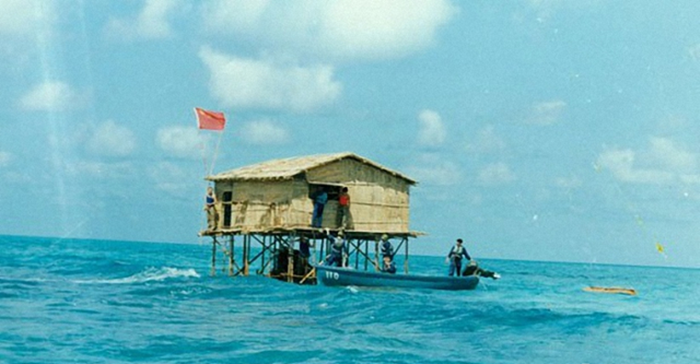 梦圆南沙高脚屋_礁盘_施工_湛江