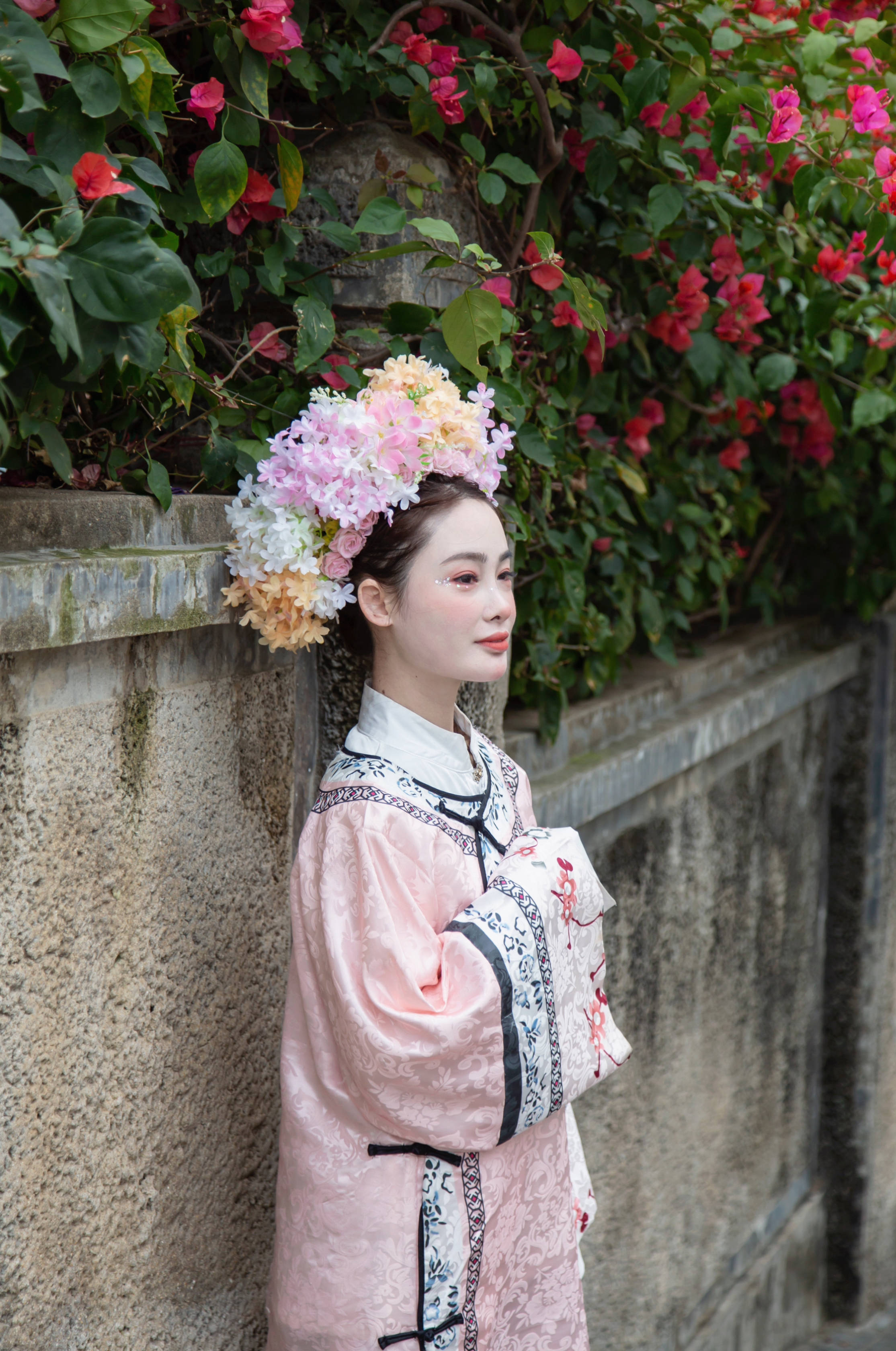 云丽婷泉州蟳埔簪花女图片_漂亮