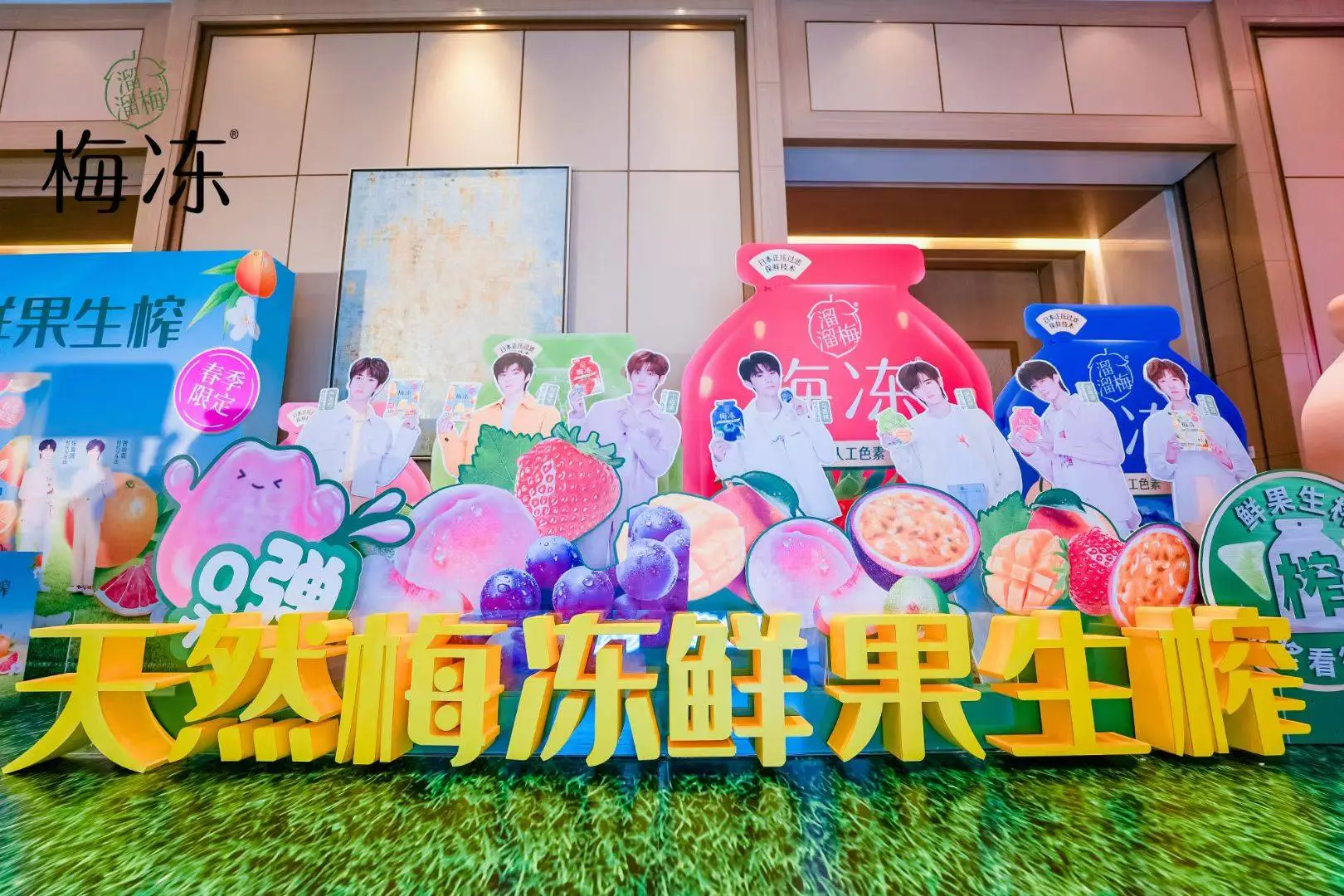 天然梅冻 新一代健康果冻引领者